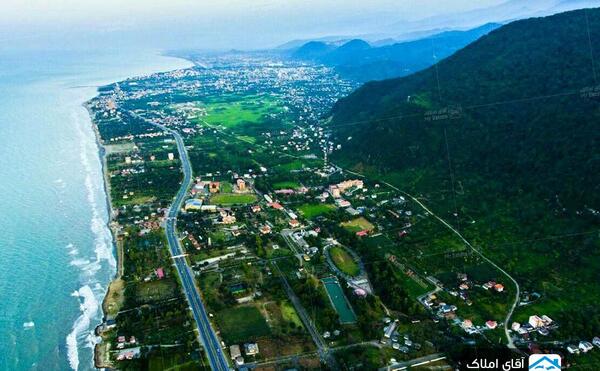 عکس هوایی از نوشهر