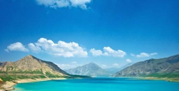 عکس هوایی سد لار