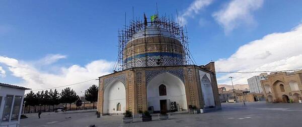 عکس هوایی از گلپایگان