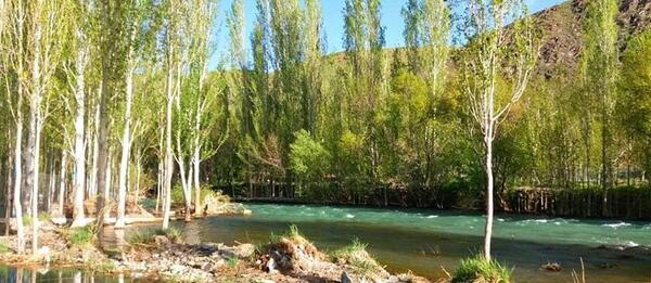 عکس هوایی از گلپایگان