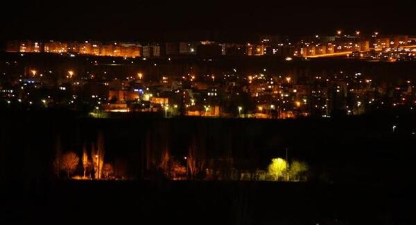 عکس هوایی از گلپایگان
