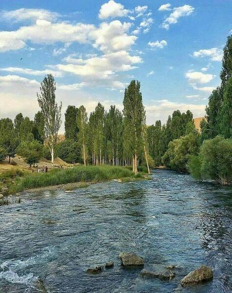 عکس هوایی از گلپایگان