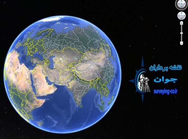 آموزش گرفتن عکس هوایی از گوگل ارث