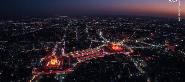 عکس هوایی قمصر