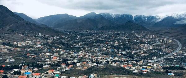 عکس هوایی قمصر
