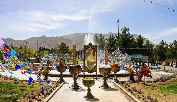عکس هوایی قمصر