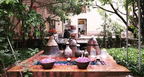 عکس هوایی قمصر