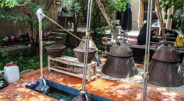 عکس هوایی قمصر