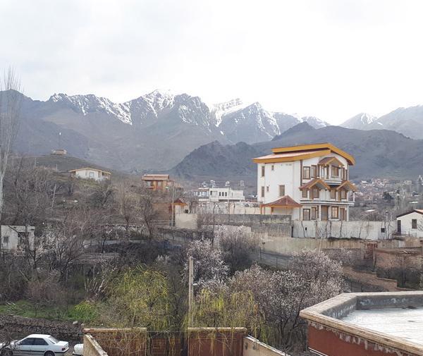 عکس هوایی قمصر