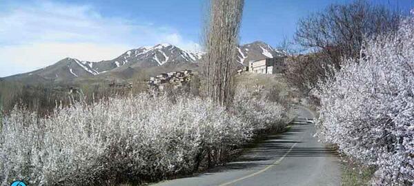عکس هوایی قمصر