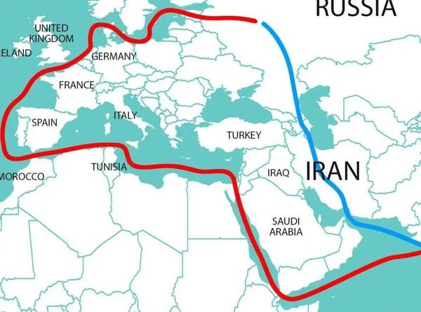 عکس هوایی از کانال سوئز