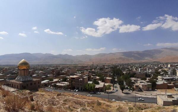 عکس هوایی فارسان