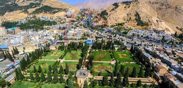 عکس هوایی استان فارس