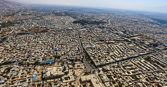 عکس هوایی استان فارس