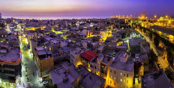 عکس هوایی از بوشهر