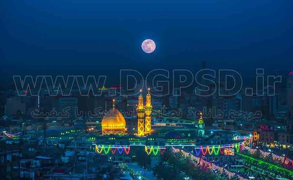 عکس هوایی با کیفیت از بین الحرمین
