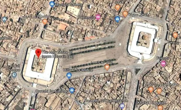 عکس هوایی با کیفیت از بین الحرمین