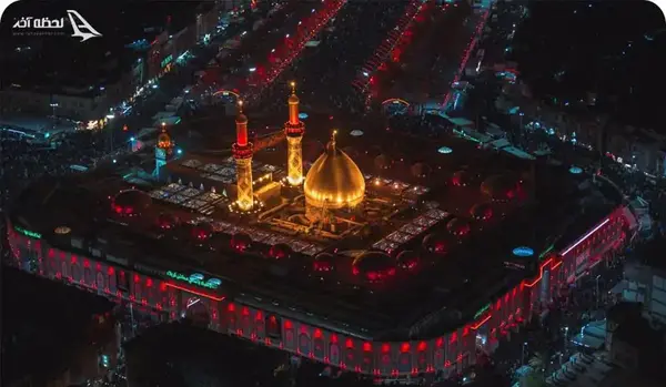 عکس هوایی با کیفیت از بین الحرمین