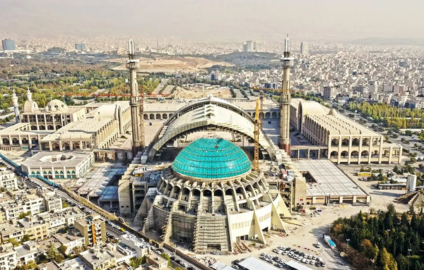 عکس هوایی مصلای تبریز