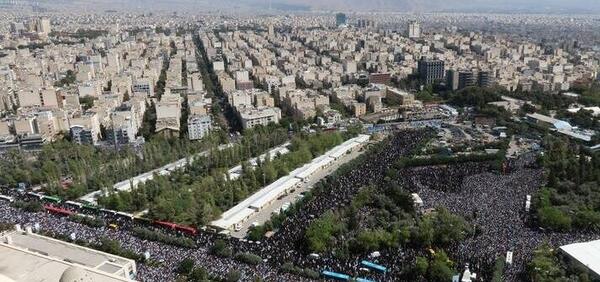 عکس هوایی مصلای تبریز