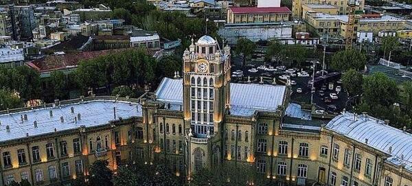 عکس هوایی مصلای تبریز