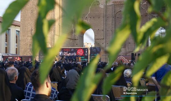 عکس هوایی مصلای تبریز