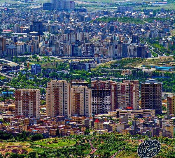 عکس های هوایی تبریز