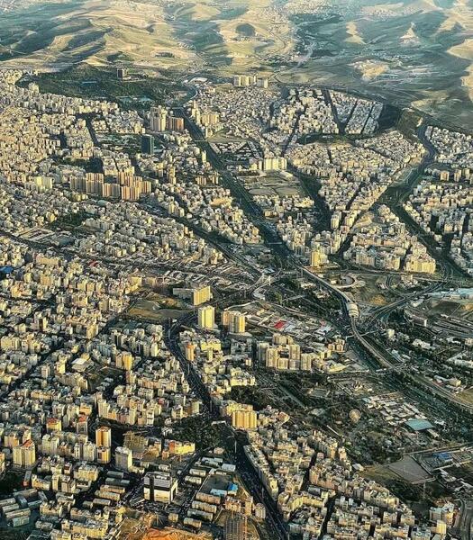 عکس های هوایی تبریز
