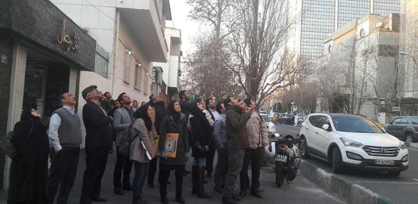 عکس از شلیک ضدهوایی