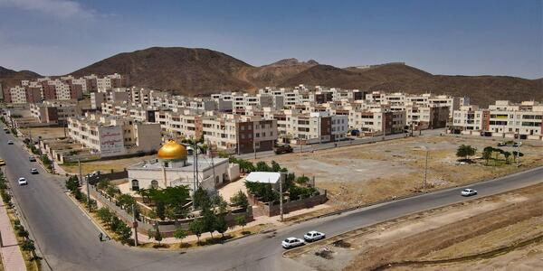 عکس هوایی شهر صفادشت