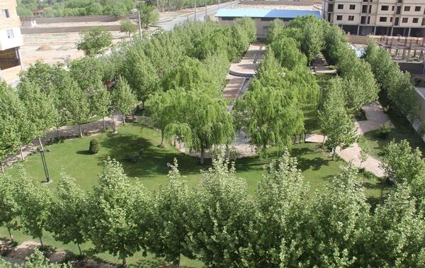 عکس هوایی شهر صفادشت