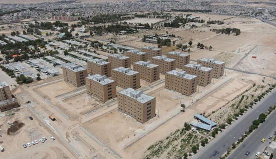 عکس هوایی شهر شاهرود
