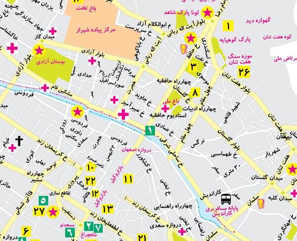 عکس پایگاه هوایی شیراز