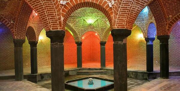 عکس هوایی از شهر سلماس