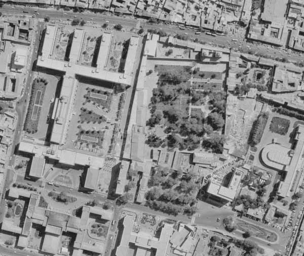 عکس هوایی از شهر سلماس