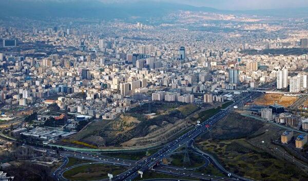 عکس هوایی از دماوند