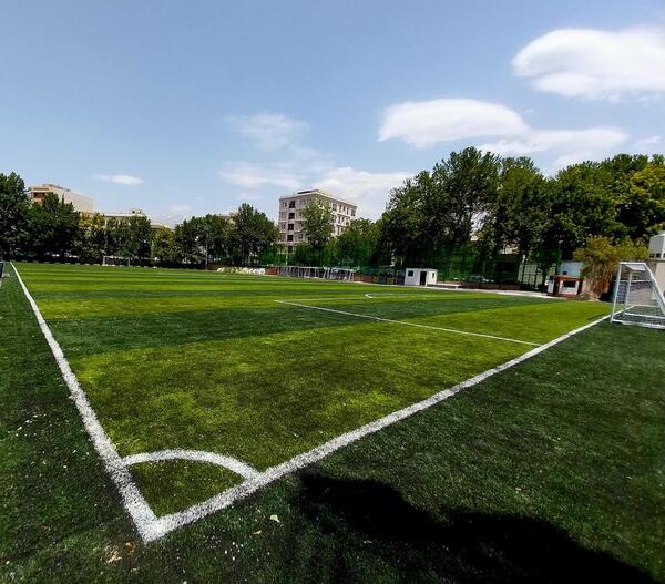 عکس هوایی زمین چمن