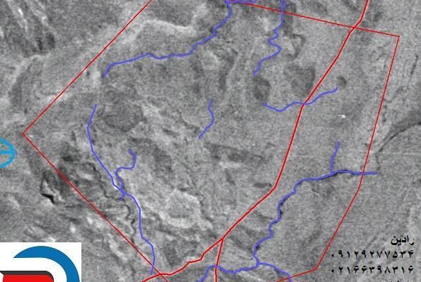 عکس هوایی از زمین کشاورزی