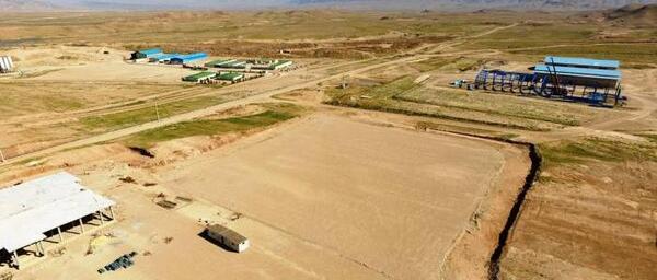 عکس هوایی از زمین های خالی