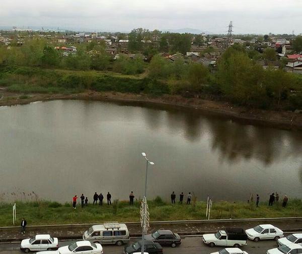 عکس هوایی عینک رشت