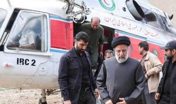 عکس سانحه هوایی رئیس جمهور