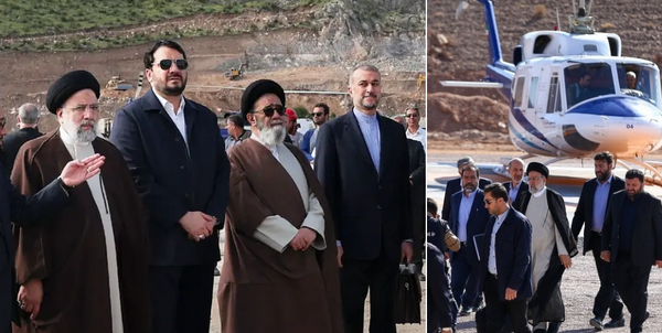 عکس سانحه هوایی رئیس جمهور