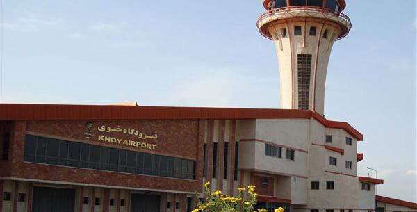 عکس هوایی از شهر خوی