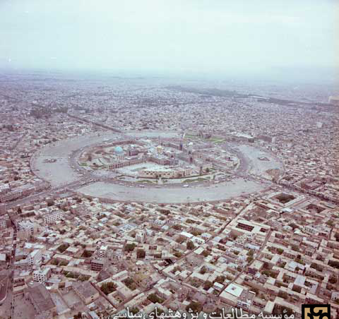 عکس هوایی مرقد امام خمینی