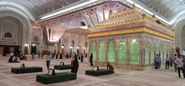 عکس هوایی از مرقد امام خمینی