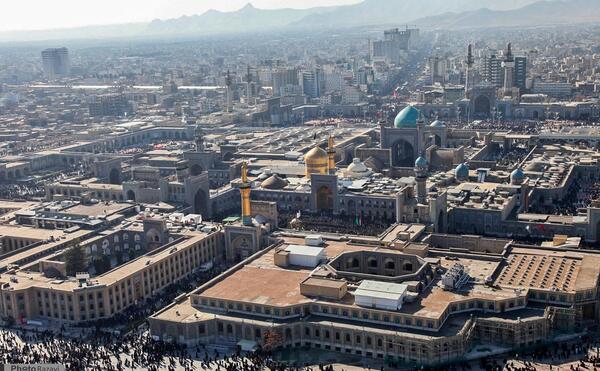 عکس هوایی از مرقد امام خمینی