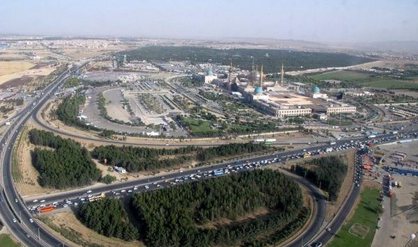 عکس هوایی از مرقد امام خمینی