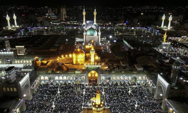 عکس هوایی از مرقد امام خمینی
