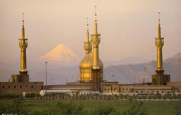 عکس هوایی از مرقد امام خمینی