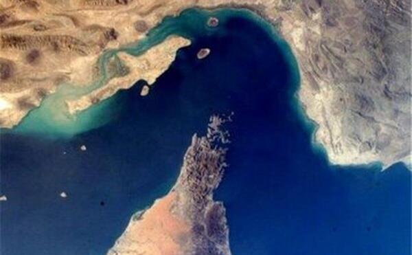 عکس هوایی از خلیج فارس